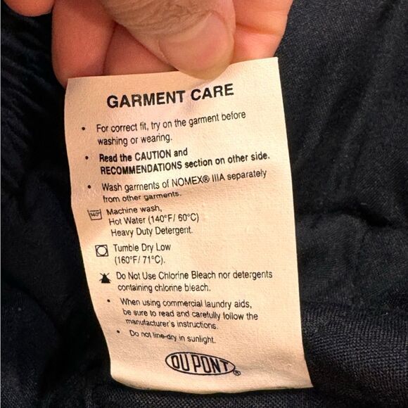 Bulwark Black Puffer Jacket L Fire-Resistant Winter Workwear New no tags - Picture 10 of 11